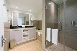 Creole Hotel, Le Morne - Mauritius. Family room, bathroom. Creole Hotel, Le Morne - Mauritius. Family room, bathroom.